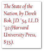 State of the Nation, by Derek Bok (Harvard University Press)