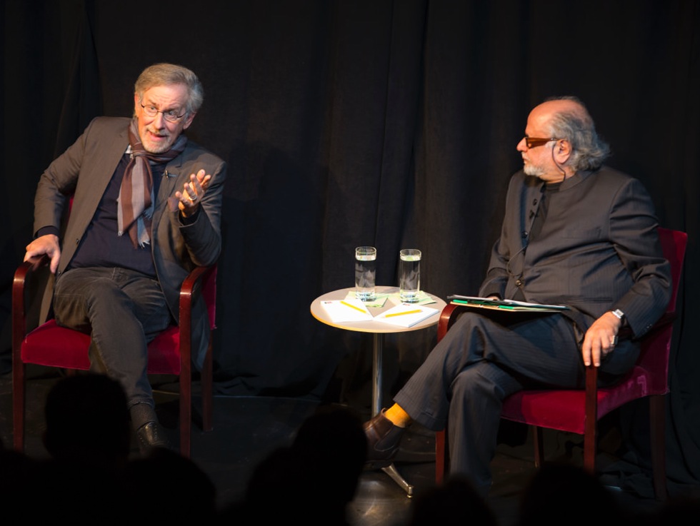 Steven Spielberg Speaks At Harvard S Hauser Forum For The Arts Harvard Magazine