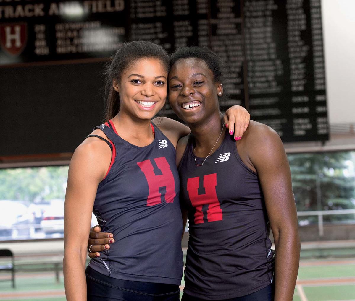 First-years Ngozi Musa and Gabby Thomas help set the pace for track and fie...