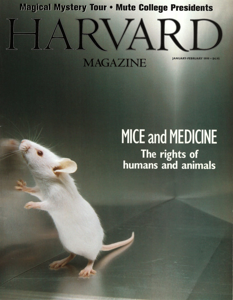 From the Archives: Animal Research | Harvard Magazine