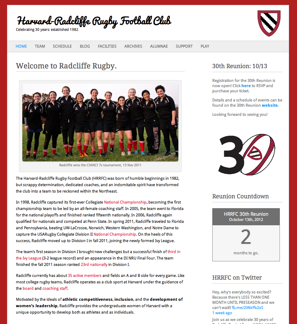 Harvard women