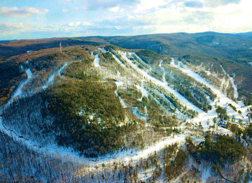 Berkshire East Ski Trail Map Berkshire East Mountain Resort | Harvard Magazine
