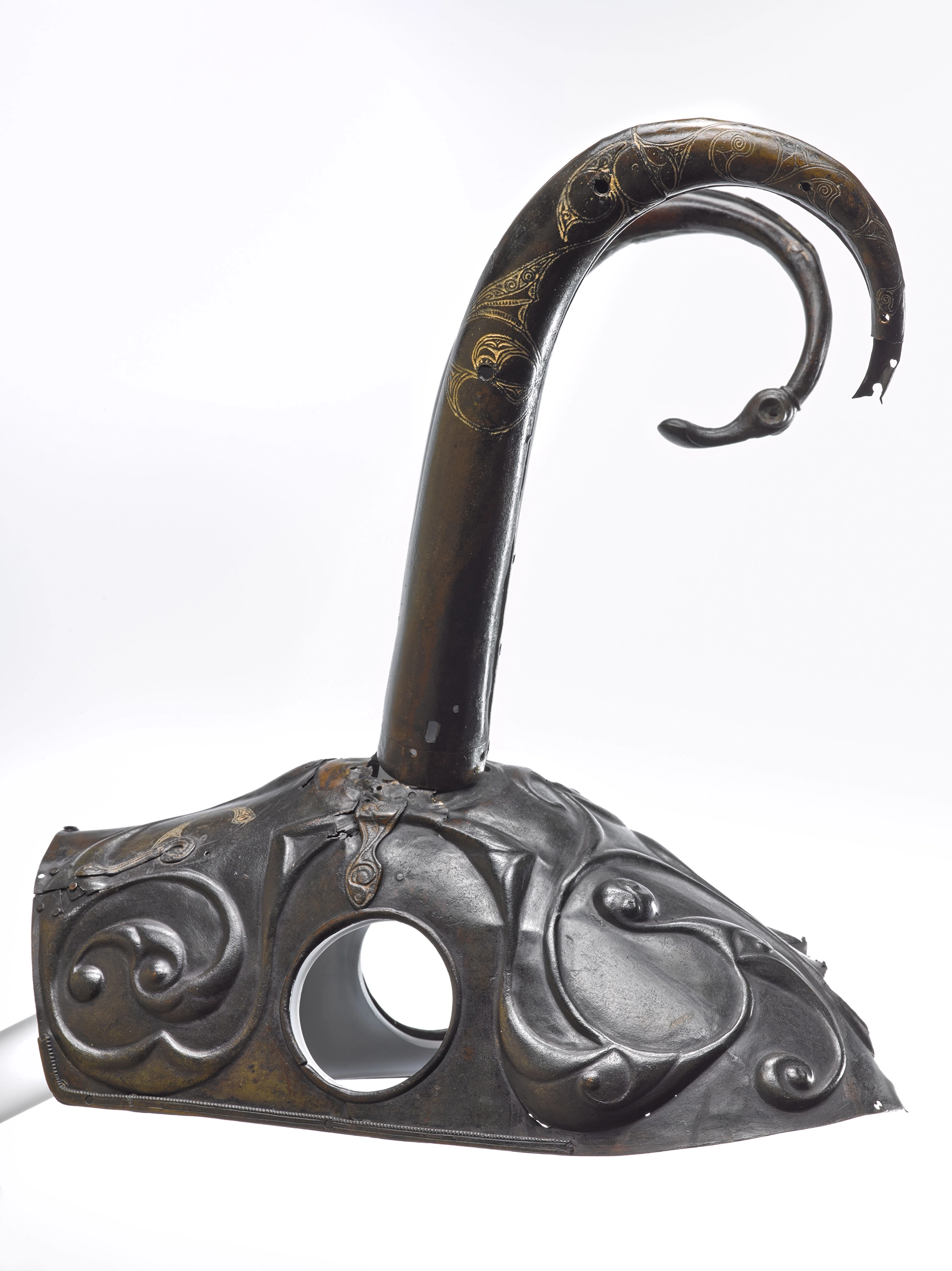 Helmet for horse from Celtic society