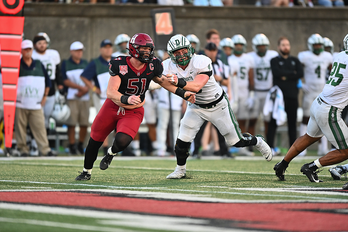 Dartmouth player tried to stop Harvard player