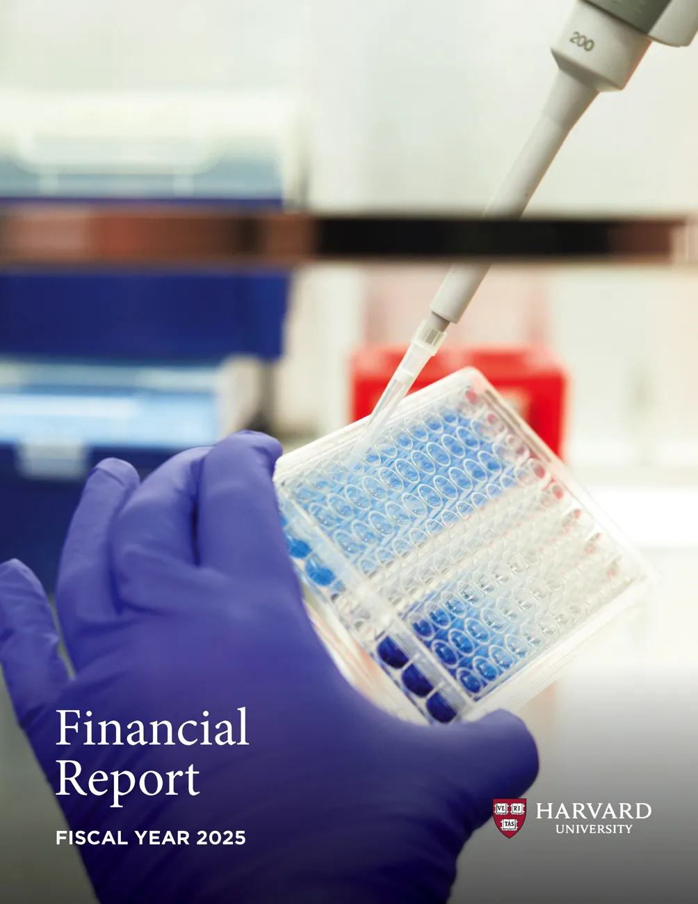 Harvard University Financial Report Cover