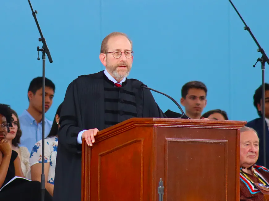Alan M. Garber podium