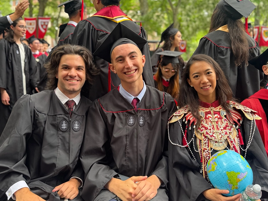 Harvard commencement student orators