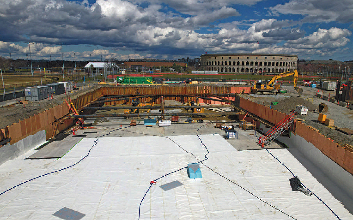 American Repertory Theater construction site March 17