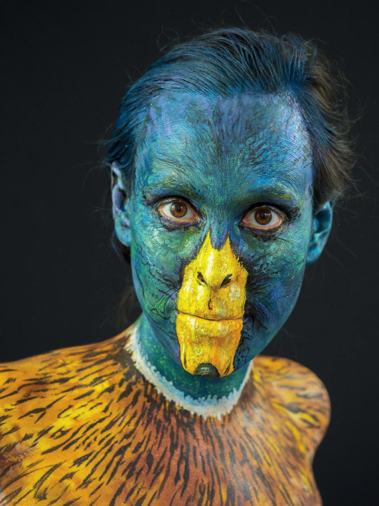 Profile Of Body Paint Artist Shelby