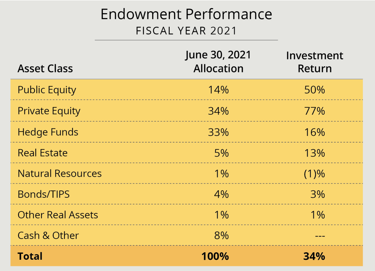 what is the endowment thesis