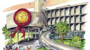 Illustration of Carpenter Center