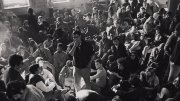 University Hall occupied by student protestors, April 9, 1969