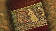 Book cover for The Riverside Shakespeare with ornate and decorative background