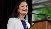 U.S. Secretary of the Interior Deb Haaland at HLS graduation
