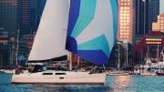 sailing in Boston Harbor
