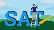 An illustration envisioning a remade SAT test