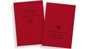 Covers of Harvard and Radcliffe College class of 1954 seventieth reunion class reports