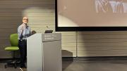 Robert Kraft lecturing