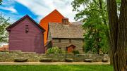 The Salem Witch Trials Memorial, a memorial in Salem, MA, was built for the 300th anniversary of the Salem Witch Trials