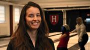 Fencing coach Daria Schneider