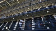 A condemned inmate returns to his cell in the east block of death row at California’s San Quentin State Prison