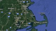 Map of eastern Massachusetts