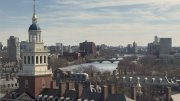 Harvard University aerial view