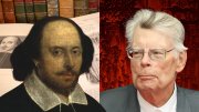 Image depicting Shakespeare and Stephen King
