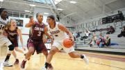 After adjusting to a new position in the post, Shilpa Tummala ’16 is shooting 45.5 percent from three-point range. 