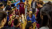 Head coach Kathy Delaney-Smith, in her thirty-fourth season at Harvard, is trying to steer her young team to the program's twelfth Ivy League championship. 