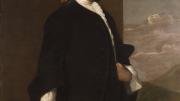 A portrait of Benjamin Franklin painted by Robert Feke