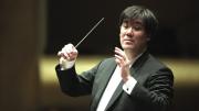 Alan Gilbert conducting the New York Philharmonic at Avery Fisher Hall in Lincoln Center