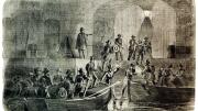 The entry of Major  Anderson’s command into Fort Sumter, as depicted in <i>Harper’s Weekly</i>