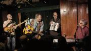 John Forster (at keyboard, right) with Tom Chapin (center) and his band, playing at the Turning Point in Piermont, New  York.