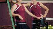 Holly Cao (left) and Samantha Rosekrans