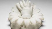 Hiram Powers, <i>Loulie's Hand,</i> 1839–77. Marble.