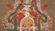 <i>Bodhisattva Mañjuśrī </i>, from <i>Śākyamuni Triptych</i> c. first half of the 1760s