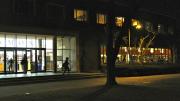 The occupation of Lamont Library Café stretched into Monday night.