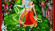 The cover image reproduces a sacred scene in a sacred landscape: “Radha and Krishna Walk in a Flowering Grove,” Kota Master, 18th century