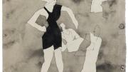 Image courtesy of the Department of Digital Imaging and Visual Resources, Harvard Art Museums, © 2011 President and Fellows of Harvard College <i>Untitled</i> (Four Figures), 1935