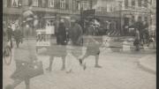 Courtesy of Houghton Library, Harvard University <i>Untitled</i> (Street Scene, Double Exposure, Halle), 1929–30