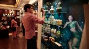 Considering how to position a new product line involves becoming acquainted with other products on the market. M.B.A. student Frederic Dijols reads product descriptions at The Nature's Co., a chain store that emphasizes use of natural ingredients and the influence of Ayurveda (Indian traditional medicine). 