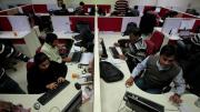 The Aspiring Minds office outside Delhi buzzes with activity well into the evening. Companies rely on the start-up (advised by Harvard Business School professor Tarun Khanna, and studied in a course Khanna teaches) to help them find workers who are a good fit.