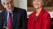 Robert Reischauer and Drew Faust