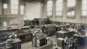 A view of early digs in Randall Hall