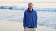 Philip Slater, who says he&rsquo;s &ldquo;addicted to the ocean,&rdquo; on his morning walk in Santa Cruz, California