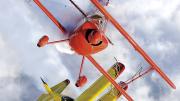 An Oracle Challenger (red) and Wolfpitts (yellow)