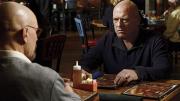 Dean Norris, at right, in the television series <i>Breaking Bad</i> with Bryan Cranston 