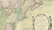 <i>Bowles's new pocket map of the United States of America: the British possessions of Canada, Nova Scotia, and Newfoundland, with the French and Spanish territories of Louisiana and Florida, as settled by the preliminary articles of peace signed at Versailles the 20th. Jany. 1783,</i> published by Carington Bowles (London, 1784)
