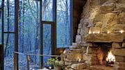 Twin Farms offers an intimate setting in the woodlands of Vermont.